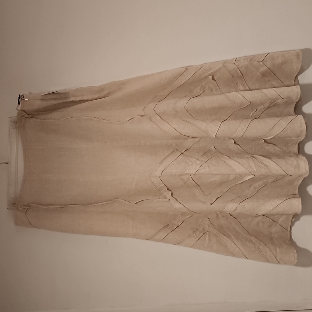Ladies Willi Smith long Linen Skirt 12